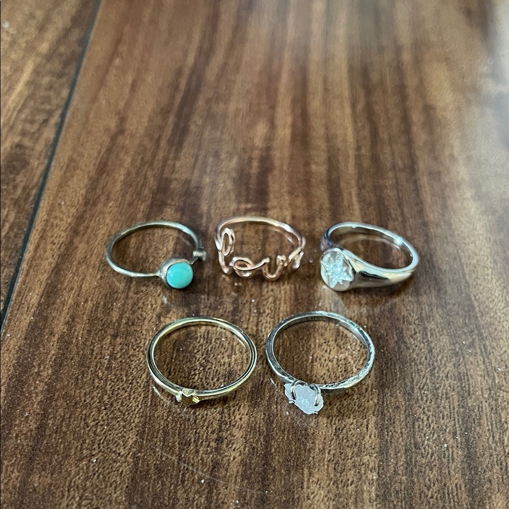 Pura Vida Rings Size 6 Variety